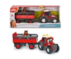 SIMBA TOYs ABC Massey Ferguson Animal Trailer -Simba Toys abc massey ferguson animal trailer 204115002 en 02
