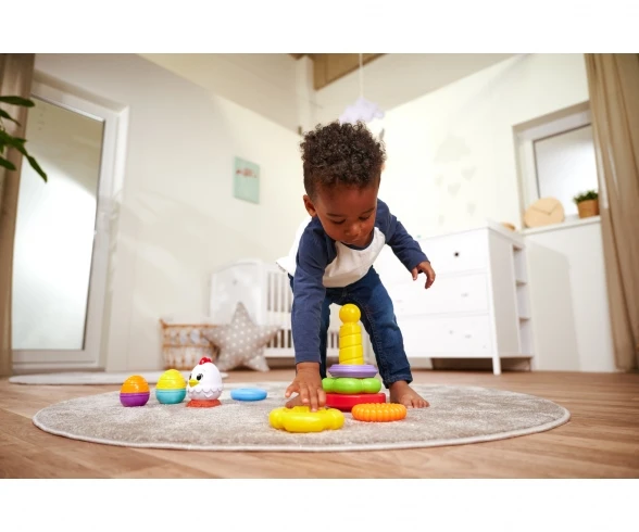 SIMBA TOYs ABC Stacking Ring Pyramid 6 SIMBA TOYs ABC Stacking Ring Pyramid - Image 6