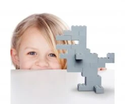 SIMBA TOYs Blox 100 Grey 8 Pin Bricks In Box -Simba Toys blox 100 grey 8 pin bricks in box 104114544 en 03