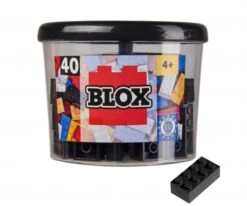 SIMBA TOYs Blox 40 Black Bricks In Box