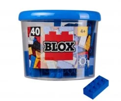 SIMBA TOYs Blox 40 Blue Bricks In Box