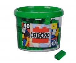 SIMBA TOYs Blox 40 Green 8 Pin Bricks In Box