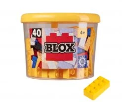 Simba Toys 13 SIMBA TOYs Blox 40 Yellow Bricks In Box