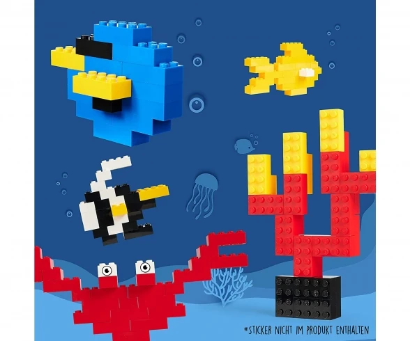 SIMBA TOYs Blox 500 Yellow 8 Pin Bricks Loose 6 SIMBA TOYs Blox 500 Yellow 8 Pin Bricks Loose - Image 6