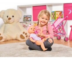 SIMBA TOYs New Born Baby Baby Doll, Pink Accessories -Simba Toys new born baby baby doll pink accessories 105039005 en 05