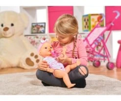 SIMBA TOYs New Born Baby Baby Doll, Pink Accessories -Simba Toys new born baby baby doll pink accessories 105039005 en 06
