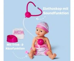 SIMBA TOYs New Born Baby Baby With Doctor Accessories -Simba Toys new born baby baby with doctor accessories 105032355 en 03