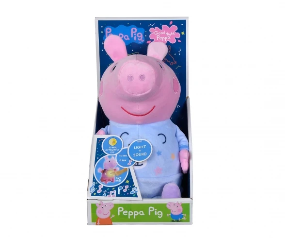 SIMBA TOYs Peppa Pig Plush Good Night Plush/Blue 3 SIMBA TOYs Peppa Pig Plush Good Night Plush/Blue - Image 3