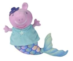 Simba Toys 15 SIMBA TOYs Peppa Pig Plush Mermaid Peppa