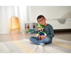 SIMBA TOYs Super Mario, Luigi Plush, 30cm -Simba Toys super mario luigi plush 30cm 109231011 en 02