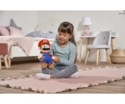 SIMBA TOYs Super Mario, Mario Plush, 30cm -Simba Toys super mario mario plush 30cm 109231010 en 02